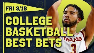 FREE NCAA Basketball Picks & Predictions Today 3/18/22 | 2022 March Madness & NCAA Tournament Bets