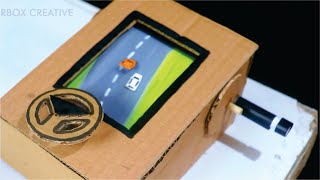 How to Make CAR RACING GAME from Cardboard