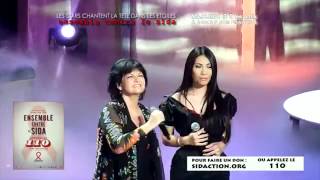 Anggun feat Maurane - Quelques Mots d'Amour at SIDACTION 2012