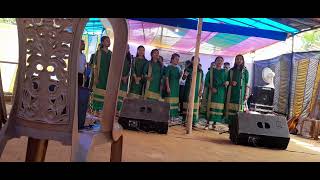 Choir jingiseng samla balang Badshaitilla at Nagakhal BVCMS Conference.