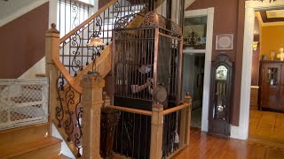 Total Custom Installation! Amazing historic OTIS elevator in a private home