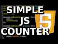 How to Create a Javascript Counter