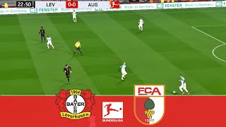 Bayer Leverkusen vs Augsburg - Germany Bundesliga 2020/2021 - 26 October 2020 - PES 2017 (PC/HD)