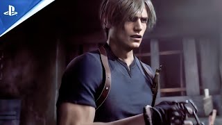 Resident Evil 4 Remake - (Leon meet Luis) - ( Playstation 5)