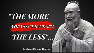 Ancient Chinese Philosophers' Life Lessons Men Learn Too Late In Life | Quote's of life