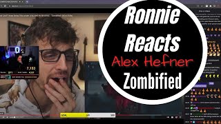 Ronnie Radke REACTS to  Alex Hefner's  REACTION to:  Falling in Reverse  "Zombified"