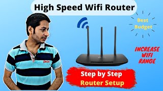 TP-Link 450 Mbps WiFi Wireless Router Unboxing, Review \u0026 Setup Guide | How Can I Help U | Hindi