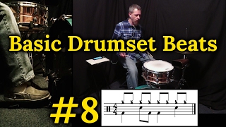Drumset Basic Beats #8 - NEW SERIES!
