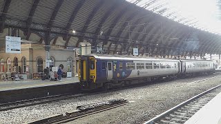 Northern Class 156 leaves York (23/2/23)