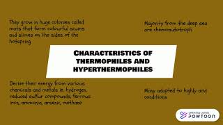 Thermophiles part 1 by qad