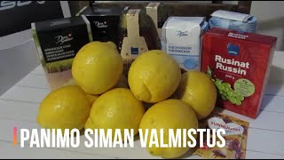 Panimo siman valmistus 1/3. Kaikki tarvikkeet löytyy ruokakaupasta