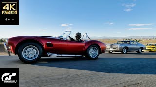 Gran Turismo 7 Ultra HD Gameplay/Scapevideo AC Cobra 427 \