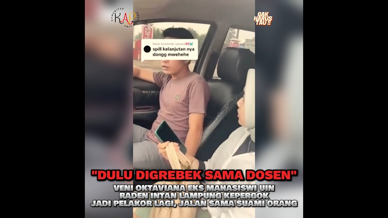 DULU DIGREBEK SAMA DOSEN, VENI OKTAVIANA EKS MAHASISWI UIN RADEN INTAN ...