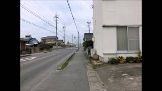 桜井駅から南安城駅までの街歩き Walk around from Sakurai Station to the south Anjo Station