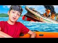 I Survived 24 hours in real Titanic !