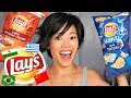 Lay's Global Flavors Potato Chips Taste Test -- Passport to Flavor