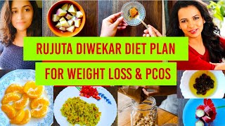 I Tried Rujuta Diwekar Diet Plan For Weightloss & PCOS | Rujuta Diwekar's Healthy Indian Diet Plan
