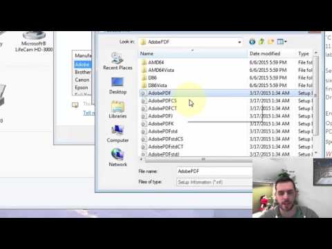How to Add an Adobe PDF Printer How to Add an Adobe PDF Printer