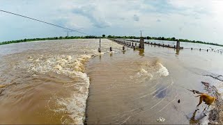 Gulbarga  Ghattaraga and Gangapur bridges submerged: traffic restricted