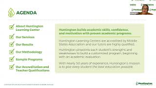 Huntington Learning Center's High Dosage Tutoring