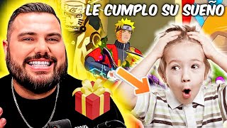 🥺LE REGALO a NARUTO y SAKURA a NIÑO QUE NO RECARGA EN FREE FIRE - ZELIKA