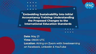 Embedding Sustainability into Initial Accountancy Training - Session 1