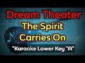 the spirit carries on - dream theater (karaoke low key)