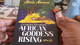 African Goddess Rising Oracle: Flip Through and 1st impressions