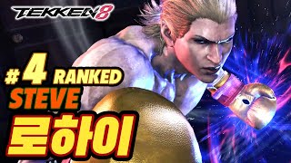 TEKKEN 8 ⚡ STEVE : 로하이(LowHigh)