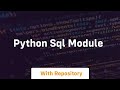 python sql module