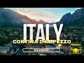 Breathtaking Cortina d'Ampezzo, Dolomites (Italy) - Sunset Summer Aerial Views