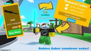 Saber Simulator Roblox Codes - robloxsimulatorcodes videos 9tubetv