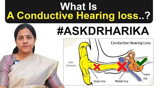 #askdrharika | What Is A Conductive Hearing loss..? | Dr Harika ENT Care Hospital