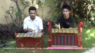 Premium and Standard Gamelan 7 Key Large