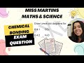 Grade 10 Chemistry Chemical Bonding Exam Question PART 2