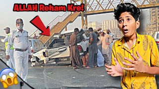 Revo Car Bad Accident!😭ALLAH Reham Kre!🙏| Vampire YT