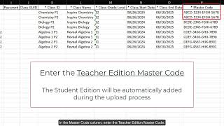 Import Users/Rosters - Creating New Users and Class Rosters