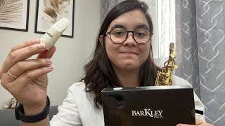 Minha nova Boquilha da Barkley: Bossa 7, Sax Soprano - Ébano Branca