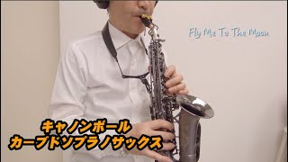 Fly Me To The Moonでアドリブ練習！キャノンボールカーブドソプラノサックス