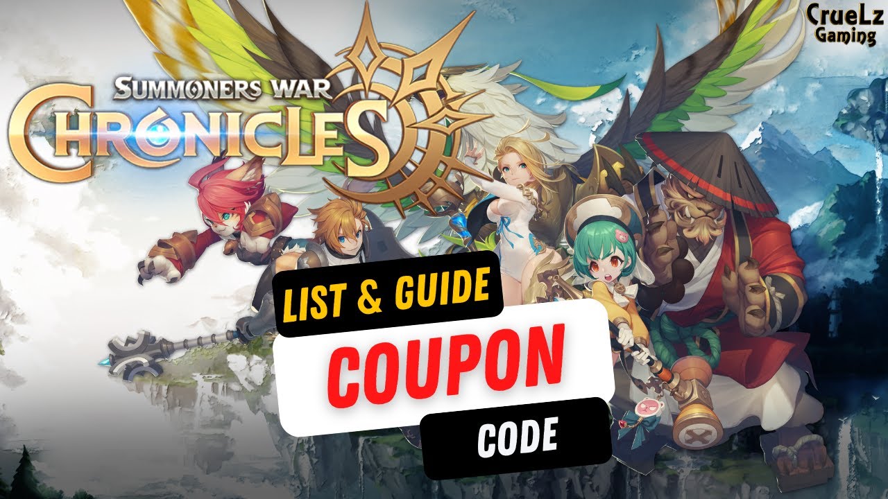 Summoners War Chronicles Coupon Code - YouTube