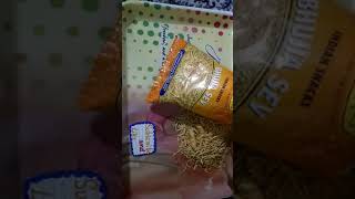 Very tasty Indian snacks bhujia sev unpacking # food lover