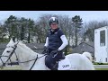 badminton showjumping prep with lucinda fredericks