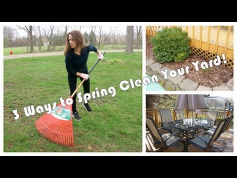3 Ways to Spring Clean Your Yard | Clean with Me! 3 Ways to Spring Clean Your Yard | Clean with Me!