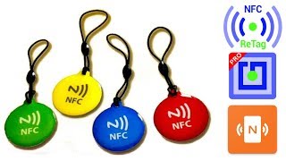 Распаковка  nfc метки из Китая #NFC #метка #брелок