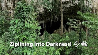 Epic Belize Adventure: Ziplining Through Tiger Cave \u0026 Tubing in Dark Knight Cave!