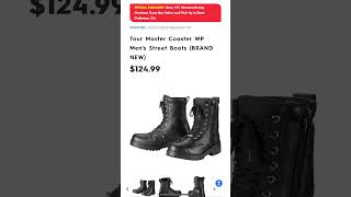 Motorhelmets Store Sale Joe Rocket Outbreak and Tour Master Coaster WP Men's Street Motorcycle Boots