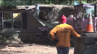 Blighted property demolished in Scottdale