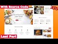 Create a Food Website Using HTML & CSS | Restaurant Website Design Tutorial
