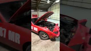 Porsche 924s rally car walk around and cold start