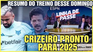 TREINO DESCONTRAÍDO, TIME PRONTO , ÚLTIMAS NOTÍCIAS DO CRUZEIRO HOJE